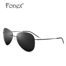 Load image into Gallery viewer, Rimless Alloy Frame Women Sunglasses
