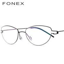 Load image into Gallery viewer, Titanium Alloy Frame Solid Women Glasses