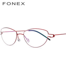 Load image into Gallery viewer, Titanium Alloy Frame Solid Women Glasses
