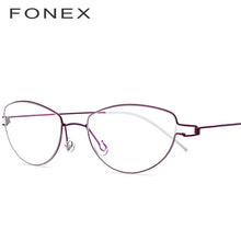 Load image into Gallery viewer, Titanium Alloy Frame Solid Women Glasses