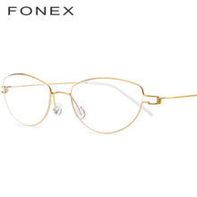 Load image into Gallery viewer, Titanium Alloy Frame Solid Women Glasses