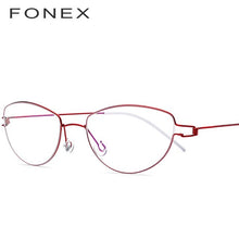 Load image into Gallery viewer, Titanium Alloy Frame Solid Women Glasses