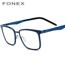 Load image into Gallery viewer, FONEX TR90 Alloy Frame Men Glasses