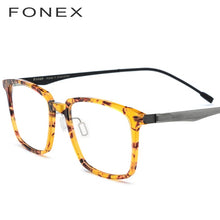 Load image into Gallery viewer, FONEX Acetate Frame Optical Men Glasses