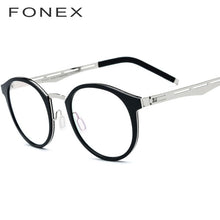 Load image into Gallery viewer, FONEX TR90 Alloy Solid Frame Unisex Glasses