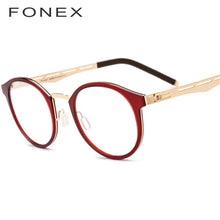Load image into Gallery viewer, FONEX TR90 Alloy Solid Frame Unisex Glasses