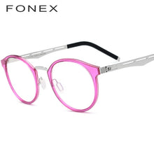 Load image into Gallery viewer, FONEX TR90 Alloy Solid Frame Unisex Glasses
