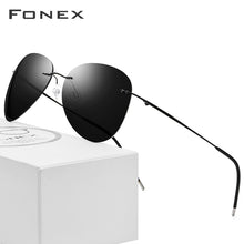 Load image into Gallery viewer, Rimless Alloy Frame Women Sunglasses