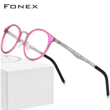 Load image into Gallery viewer, FONEX TR90 Alloy Solid Frame Unisex Glasses