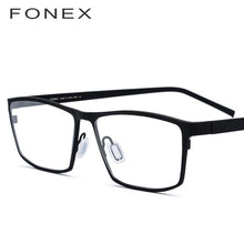 Load image into Gallery viewer, FONEX Pure Titanium Frame Men Glasses