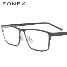 Load image into Gallery viewer, FONEX Pure Titanium Frame Men Glasses