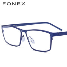 Load image into Gallery viewer, FONEX Pure Titanium Frame Men Glasses